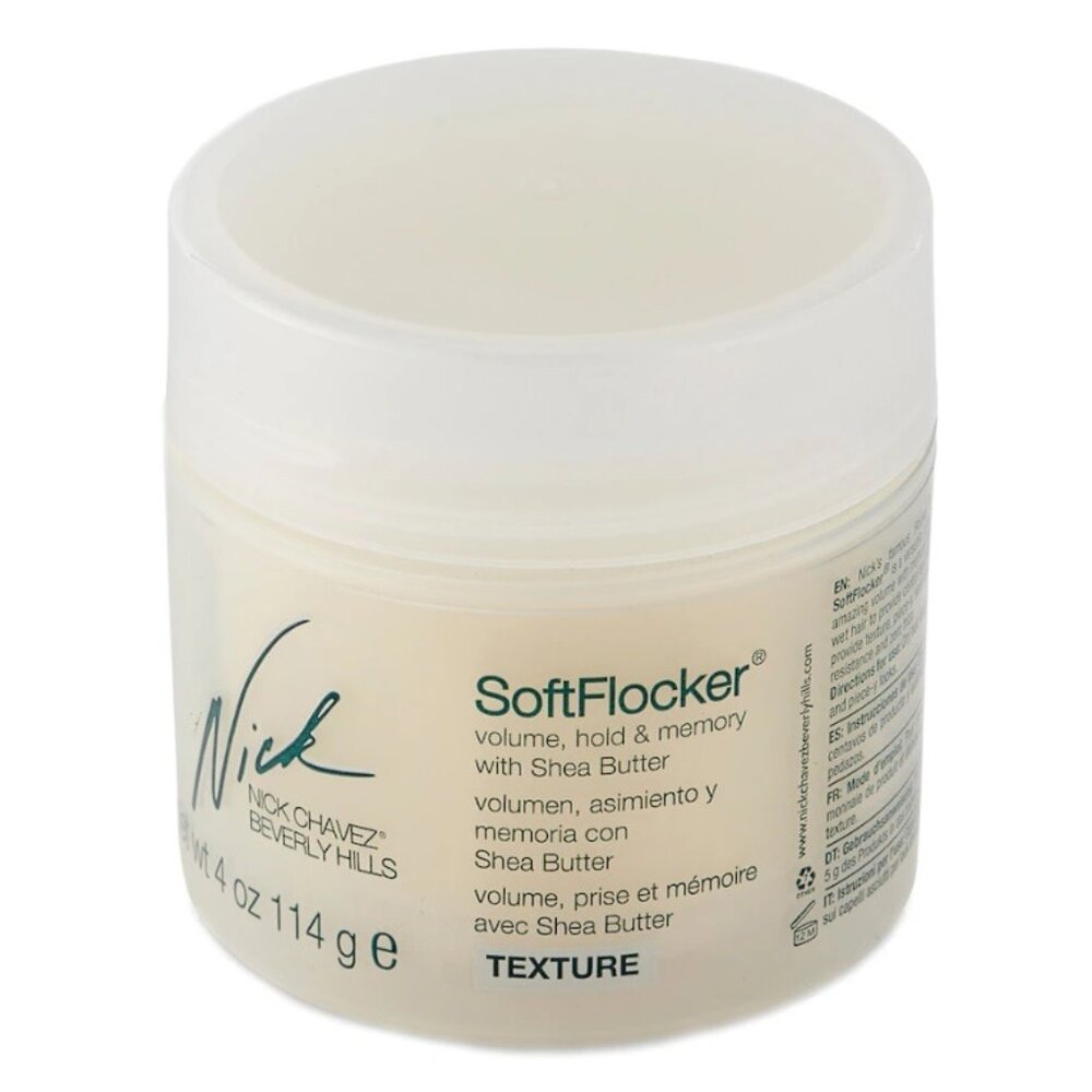 Nick Chavez Soft Flocker 4oz! Softflocker hair styling cream - FREE SHIP!!!